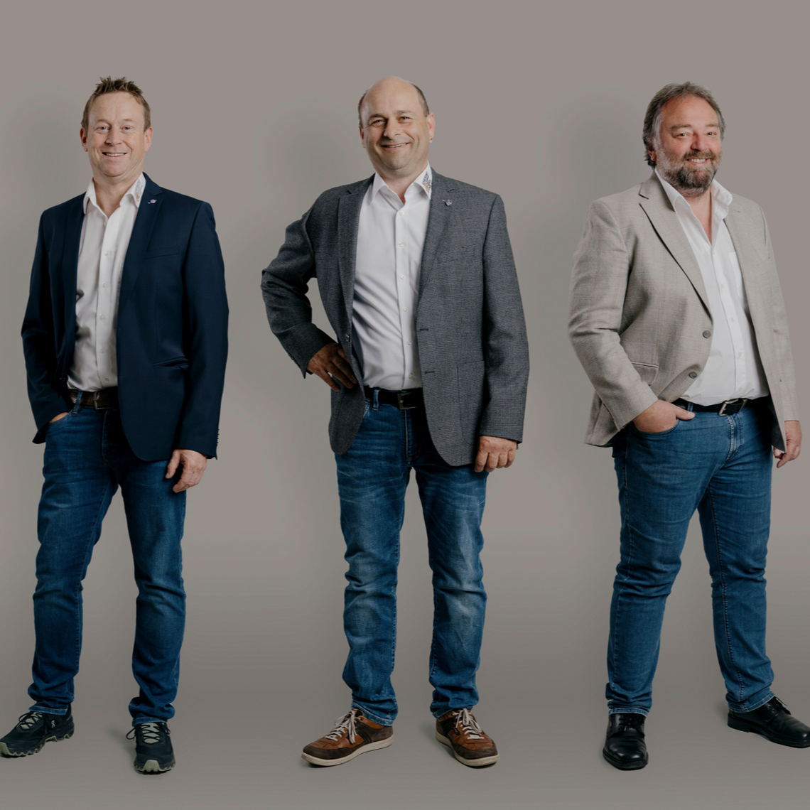 Geschäftsführerteam Ackermann, Vesenmeier, Philipp